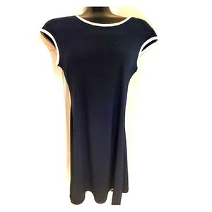 Navy Blue Sleeveless Dress